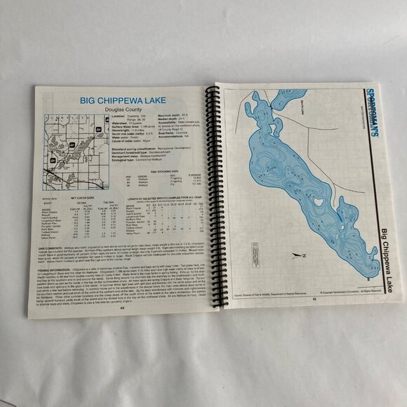 Sportsman's Connection Alexandria Area & Stearns-Todd Fishing Map Guide Book MN - Picture 4 of 6